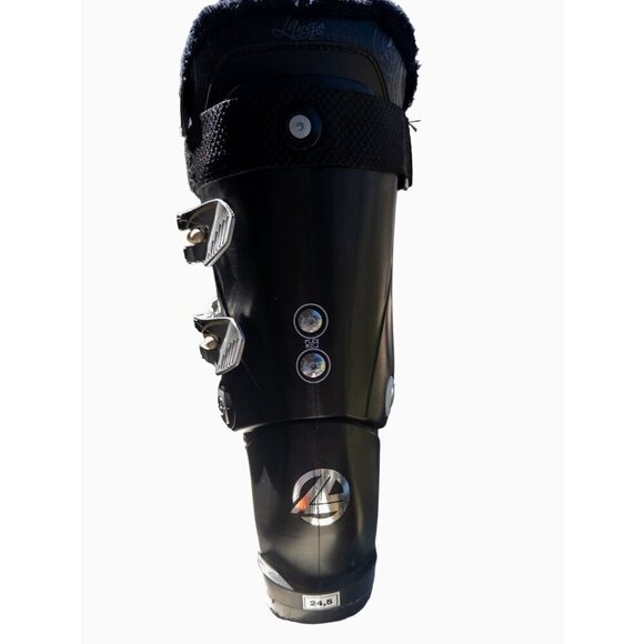 Lange Exclusive RX 80 LV Ski Boots Womens Narrow 24.5 US Size: 8 Black Like New - Picture 5 of 16
